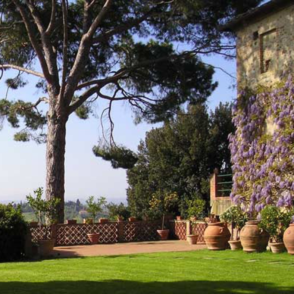 Appartamenti in fattoria viticola nel Chianti