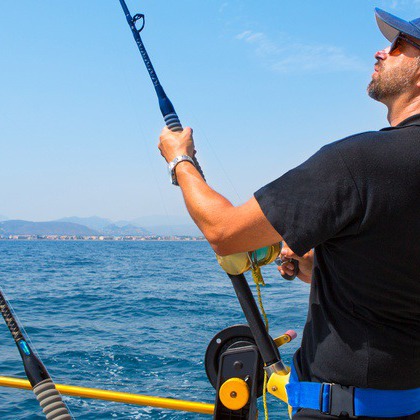 Pesca d'altura in barca a vela a Livorno