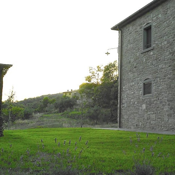 Country Stone House In A Quiet Environment