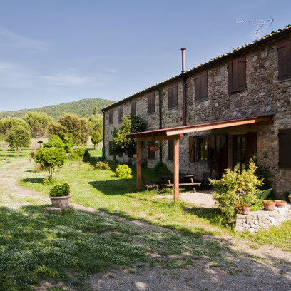 Farmhouse with animals, wine, woods and pool