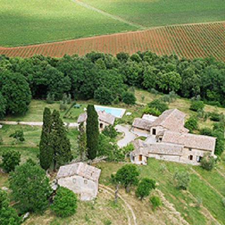 Farmhouse lands of Siena