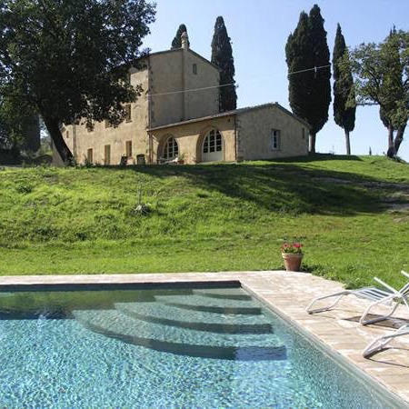 Monastery house in the center of Tuscany