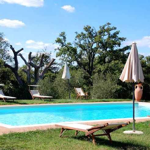 Villa con piscina tra Pienza e Montepulciano