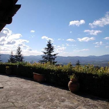 Villa con panorama montagne vicino a Firenze